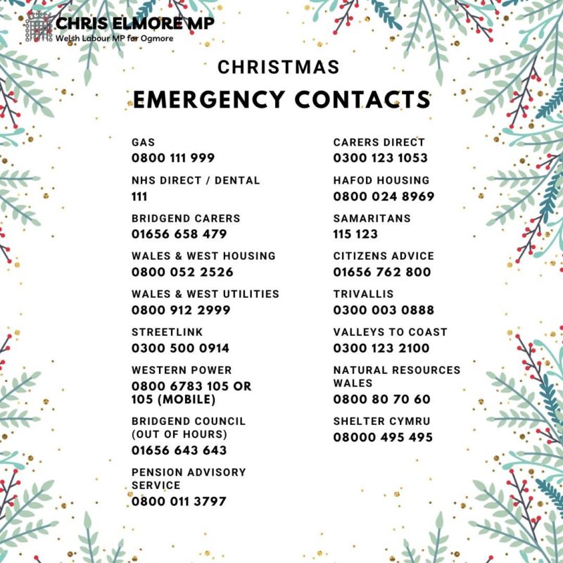 Emergency Contact List 2022